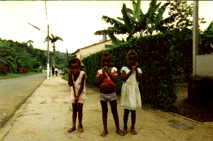 Foto: Crianas de S. Tom